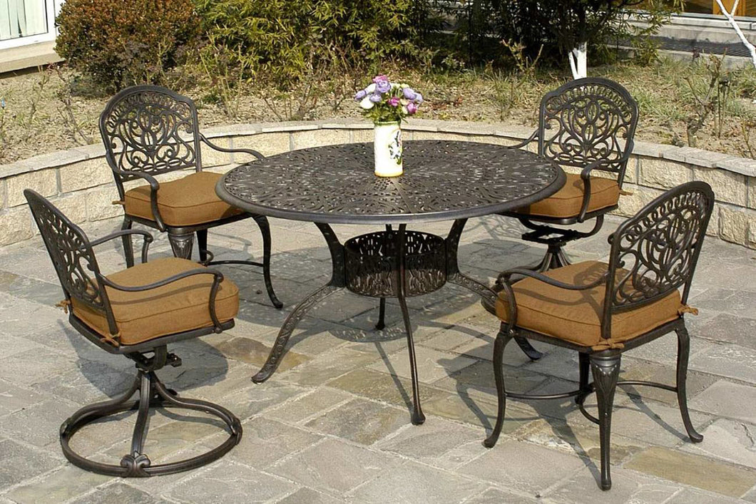 Hanamint 5 pc Tuscany Dining Set with 48