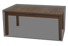 39.5"x 23.5" Teak Outdoor Coffee Table WeatherMAX Outdoor Weather Cover