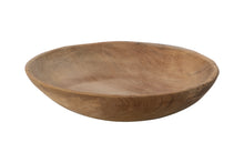 Teak Live Edge Round Wood Bowl (V/W)