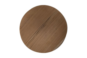 Teak Round Block Cutting & Serving Board (X)