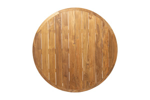 Venice Round Teak Outdoor Dining Table - 3 Sizes