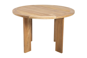 Pacific Round Teak Outdoor Dining Table - 3 Sizes