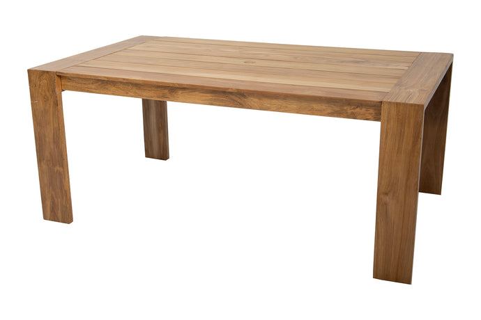 Pacific Rectangular Teak Outdoor Dining Table - 5 Sizes