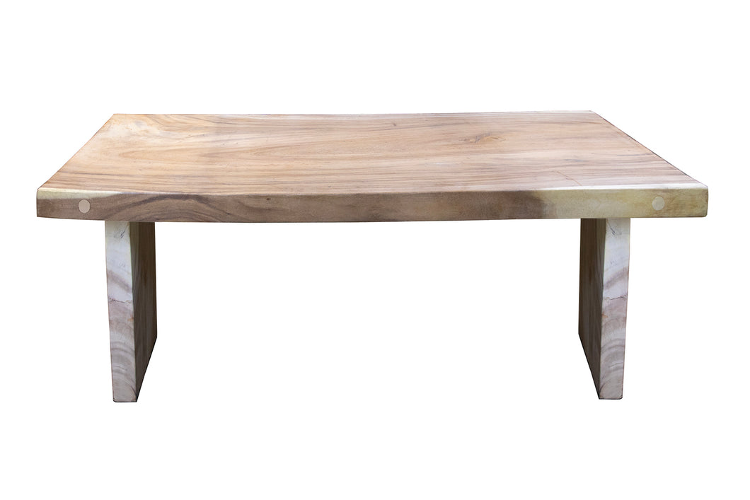 Munggur Wood Natural Slab Live Edge Dining Table