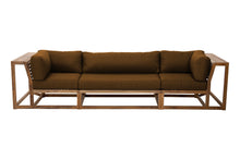 Laguna Teak Large Deluxe Outdoor Sofa. Sunbrella Cushion