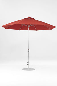 Frankford 864FMC 11' Monterey Crank Lift Fiberglass Market Umbrella- No Tilt
