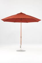 Frankford 864FMC 11' Monterey Crank Lift Fiberglass Market Umbrella- No Tilt