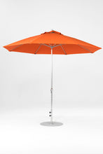 Frankford 864FMC 11' Monterey Crank Lift Fiberglass Market Umbrella- No Tilt