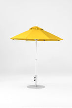 Frankford 454FM 6.5'x6.5' Square Monterey Pulley Lift Fiberglass Market Umbrella