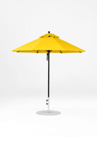 Frankford 854FM 9' Monterey Pulley Lift Fiberglass Market Umbrella