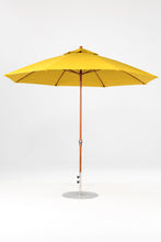 Frankford 864FMC 11' Monterey Crank Lift Fiberglass Market Umbrella- No Tilt