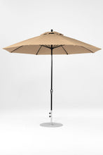 Frankford 864FMC 11' Monterey Crank Lift Fiberglass Market Umbrella- No Tilt