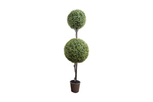Enduraleaf 72"H Boxwood Ball Double Topiary