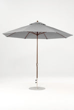 Frankford 864FMC 11' Monterey Crank Lift Fiberglass Market Umbrella- No Tilt