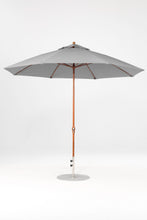 Frankford 864FMC 11' Monterey Crank Lift Fiberglass Market Umbrella- No Tilt