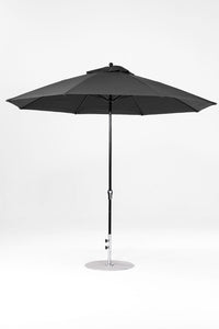 Frankford 864FMC 11' Monterey Crank Lift Fiberglass Market Umbrella- No Tilt