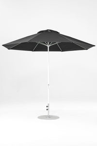 Frankford 864FMC 11' Monterey Crank Lift Fiberglass Market Umbrella- No Tilt