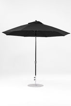 Frankford 864FMC 11' Monterey Crank Lift Fiberglass Market Umbrella- No Tilt