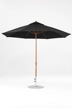 Frankford 864FMC 11' Monterey Crank Lift Fiberglass Market Umbrella- No Tilt