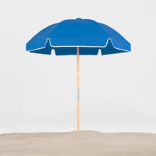 Frankford 639FWB 6.5' Avalon Manual Lift Hexagon Beach Umbrella with Valance