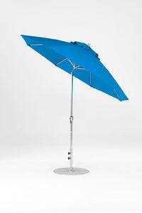 Frankford 854FMA 9' Monterey Crank Lift Auto Tilt Fiberglass Market Umbrella