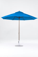 Frankford 864FMC 11' Monterey Crank Lift Fiberglass Market Umbrella- No Tilt