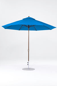 Frankford 864FMC 11' Monterey Crank Lift Fiberglass Market Umbrella- No Tilt