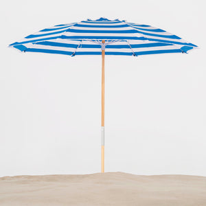 Frankford 844FWB 7.5' Avalon Manual Lift Hexagon Beach Umbrella