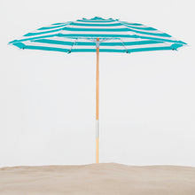 Frankford 844FWB 7.5' Avalon Manual Lift Hexagon Beach Umbrella