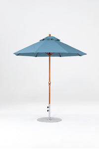 Frankford 854FMC 9' Monterey Crank Lift Fiberglass Market Umbrella- No Tilt