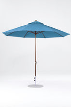 Frankford 864FMC 11' Monterey Crank Lift Fiberglass Market Umbrella- No Tilt