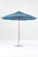 Frankford 864FMC 11' Monterey Crank Lift Fiberglass Market Umbrella- No Tilt