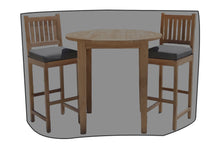 3 pc Huntington Teak Bar Set WeatherMAX Outdoor Weather Cover