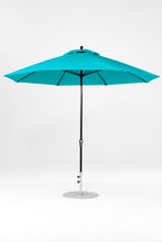 Frankford 864FMC 11' Monterey Crank Lift Fiberglass Market Umbrella- No Tilt