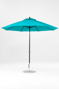 Frankford 864FMC 11' Monterey Crank Lift Fiberglass Market Umbrella- No Tilt