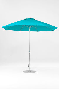 Frankford 864FMC 11' Monterey Crank Lift Fiberglass Market Umbrella- No Tilt