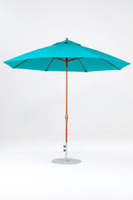 Frankford 864FMC 11' Monterey Crank Lift Fiberglass Market Umbrella- No Tilt