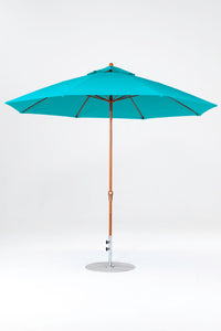 Frankford 864FMC 11' Monterey Crank Lift Fiberglass Market Umbrella- No Tilt