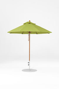 Frankford 854FM 9' Monterey Pulley Lift Fiberglass Market Umbrella