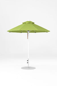 Frankford 854FMC 9' Monterey Crank Lift Fiberglass Market Umbrella- No Tilt