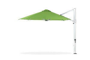 Frankford 880ARU-F 13' Aurora Aluminum Crank Lift Cantilever Outdoor Market Umbrella