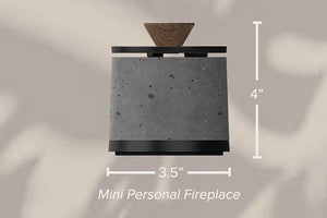 FLIKRFIRE Mini Personal Fireplace
