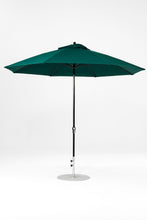 Frankford 864FMC 11' Monterey Crank Lift Fiberglass Market Umbrella- No Tilt