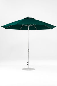 Frankford 864FMC 11' Monterey Crank Lift Fiberglass Market Umbrella- No Tilt