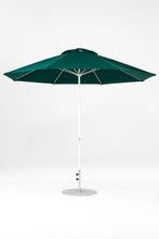 Frankford 864FMC 11' Monterey Crank Lift Fiberglass Market Umbrella- No Tilt