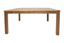 64" Square Teak Outdoor Dining Table