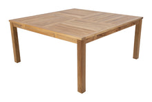 64" Square Teak Outdoor Dining Table