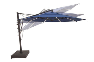 Treasure Garden Starlux AKZ Plus 13' Octagonal Aluminum Cantilever Patio Umbrella