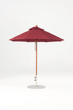 Frankford 854FM 9' Monterey Pulley Lift Fiberglass Market Umbrella