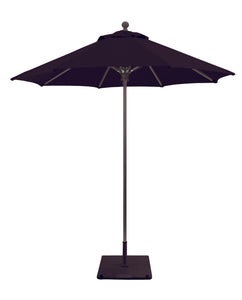 Galtech 722 7.5' Deluxe Commercial Manual Lift Outdoor Market Umbrella